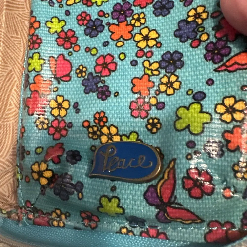 Sakroots Wallet Floral Multicolor Zip Around 5.5" X 4.5" - Picture 10 of 10